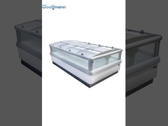 Il frigorifero 1900L dell'esposizione del supermercato del ponte aperto automatico disgela un'altezza di 2. 05m