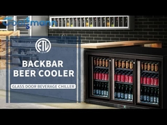 COOLSSMANN refrigerazione B5 tre porte backbar birra frigorifero